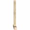 Ekena Millwork Portland Rough Sawn Timber Gable Bracket, Douglas Fir, 84"W x 49"H x 4"D x 4"F, 14/12 Pitch GBW084X49X0404POR00RDF - alternate 3